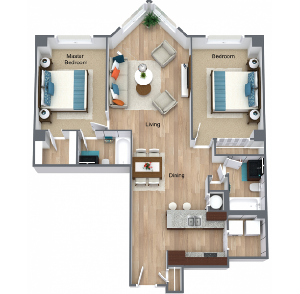 The Rosewood Floor Plan